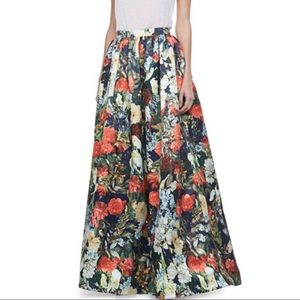 Alice and Olivia floral ballgown skirt